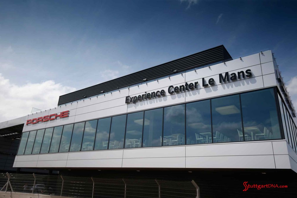 Porsche opens Le Mans Experience Center: The Porsche Experience Center Le Mans is seen here, close up. Credit: Porsche AG