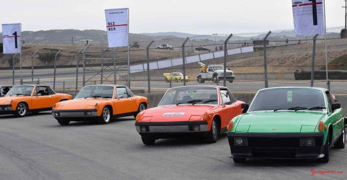 Buying a sweet Porsche - Porsche Type Numbers Decoded: We're at the 914 Corral at 2015 Porsche Rennsport Reunion V, captuing 4 fine 914 specimens. Credit: StuttgartDNA