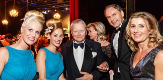 Porsche Leipzig Opera Ball partnership extended Porsche Leipzig Opera Ball partnership extended: Dr. Wolfgang Porsche is seen here with fellow attendees - including a beautiful blue-eyed blonde Fräulein to the Doctor's right - at the 2015 Leipzig Opera Ball. Credit: Porsche AG