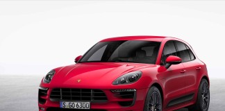 Porsche Macan GTS Porsche Macan GTS: Macan GTS left-front in studio. Credit: Porsche AG