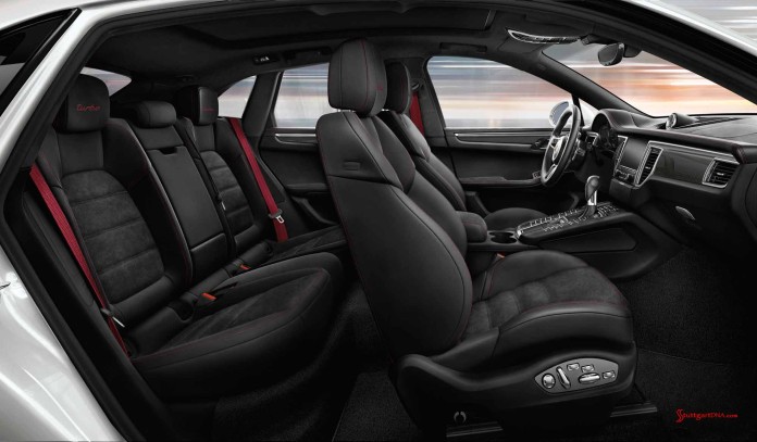 Macan Turbo exclusive packages: Macan Turbo interior package 2. Credit: Porsche AG