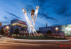 Porsche SE wins another Appeals Court case Porsche SE wins another Appeals Court case: Porscheplatz and sculpture draft at night. Credit: Porsche AG