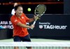 Michael Stich and Michael Chang in Duel of Legends Michael Stich and Michael Chang in Duel of Legends: Michael Chang to Duel of Legends, 2016. Credit: Porsche AG