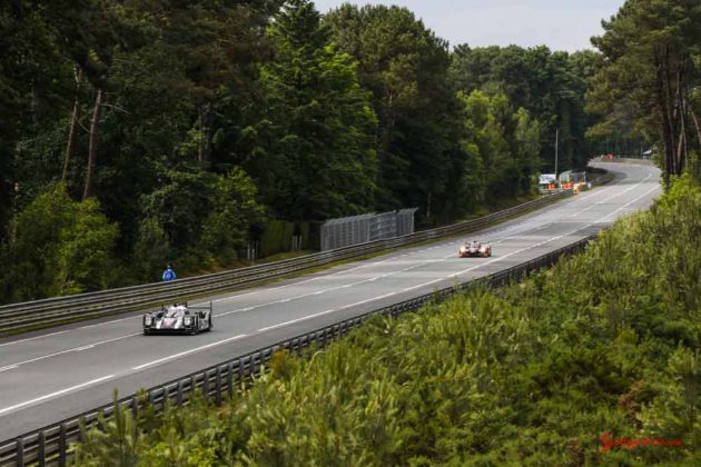 Porsche garners 18th overall win at 84th Le Mans 2016: No. 1 919 on Straight. Credit: Porsche AG