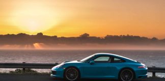 How buying a new Porsche can save you money How buying a new Porsche can save you money: Seen in the pretty shot is a Miami Blue Carrera, left side, at sunset. Credit: PCNA