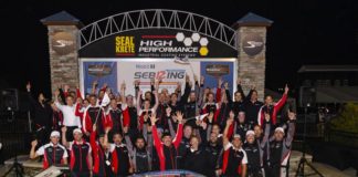 Porsche wins 2019 IMSA Sebring 12 Hours Porsche wins 2019 IMSA Sebring 12 Hours: Pictured here is the 2019 Sebring12 Hours-winning No 911 with its GT Team cheering in triumph in b.g. Credit: Porsche AG