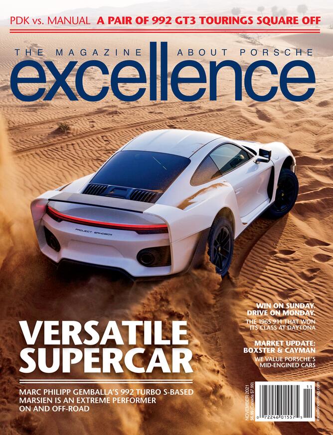 How to search for Porsche cars to buy online: This is the Excellence 286 Magazine logo. Credit: Excellence Magazine