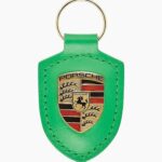 Porsche Crest Keyring - Python Green Limited Edition