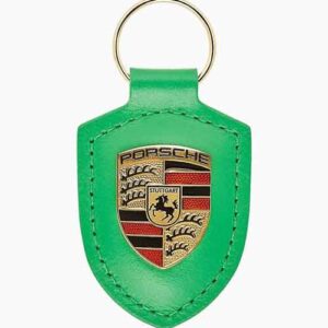 Porsche Crest Keyring - Python Green Limited Edition