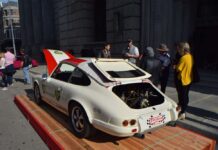 Luftgekühlt 10 returns to the Universal Studios Backlot Luftgekühlt 10 returns to the Universal Studios Backlot: Depicted here is the outstanding restored BP Tony Callas BP Porsche 911 at Luft 6. Credit: StuttgartDNA