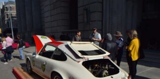 Luftgekühlt 10 returns to the Universal Studios Backlot Luftgekühlt 10 returns to the Universal Studios Backlot: Depicted here is the outstanding restored BP Tony Callas BP Porsche 911 at Luft 6. Credit: StuttgartDNA