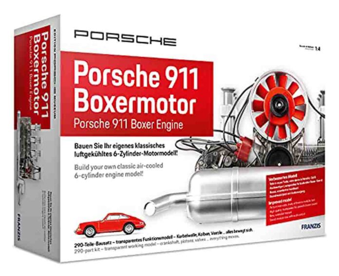 Featured Revised Franzis 911 Boxer Engine