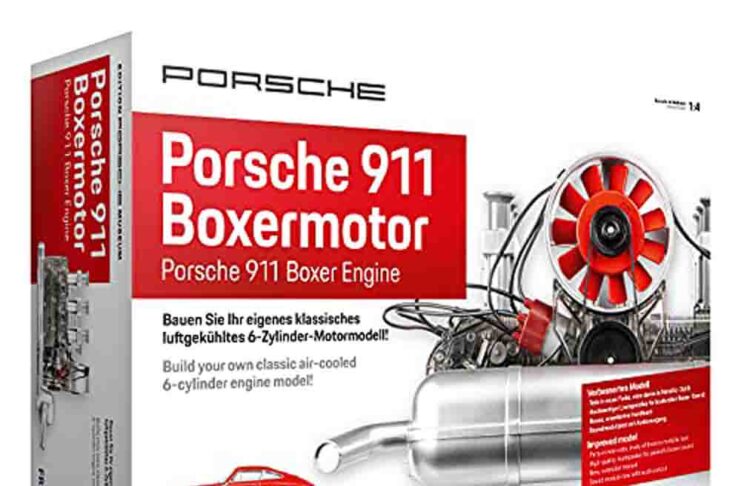 Best Porsche Engine Model Kits Featured Revised Franzis 911 Boxer Engine
