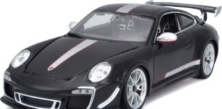 Best Porsche 1/18-Scale Diecast Models Best Porsche 1/18-Scale Diecast Models: Pictured here is the Bburago 1/18 Scale Porsche 911 GT3 RS 4.0, as seen from its left-front angle