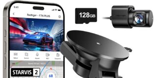 Best Porsche Dash Cams Seen here is the REDTIGER front-rear Dash Cam. Credit: Amazon