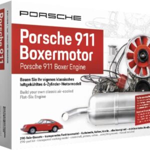 Seen here is the Franzis Porsche 911 Boxer Engine Model Kit - Porsche Museum Edition. Credit: Amazon