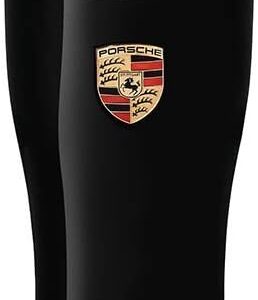 Pictured here is the Genuine Porsche Crest Stainless Steel Thermal, Black. Credit: Amazon