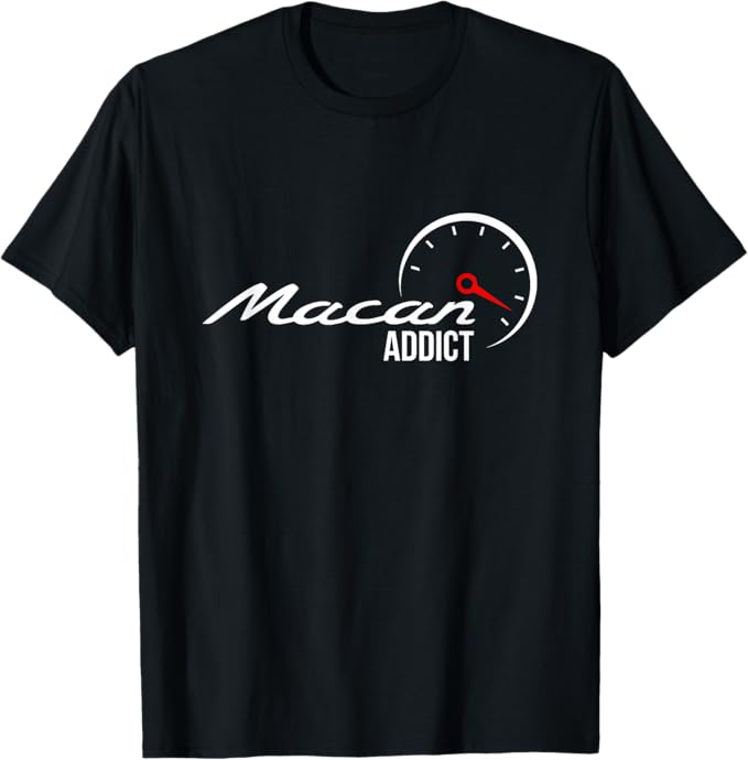 Seen here is the "Macan Addict" T-Shirt. Credit: Amazon