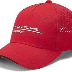 Depicted here is the Porsche Motorsports Red Fanwear Cap. Credit: Amazon