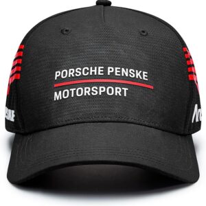 Pictured here is the Porsche Penske Motorsport Black Fanwear Cap. Credit: Amazon