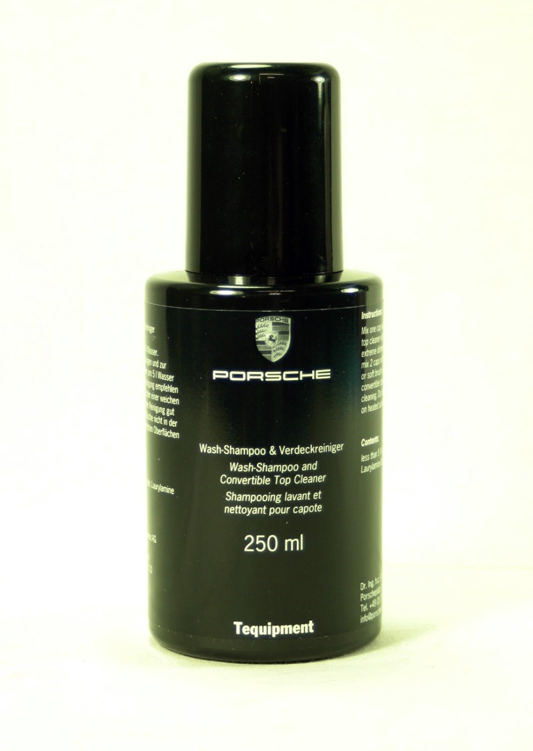 Seen here is the Porsche Wash Shampoo & Convertible Top Cleaner. Credit: Amazon