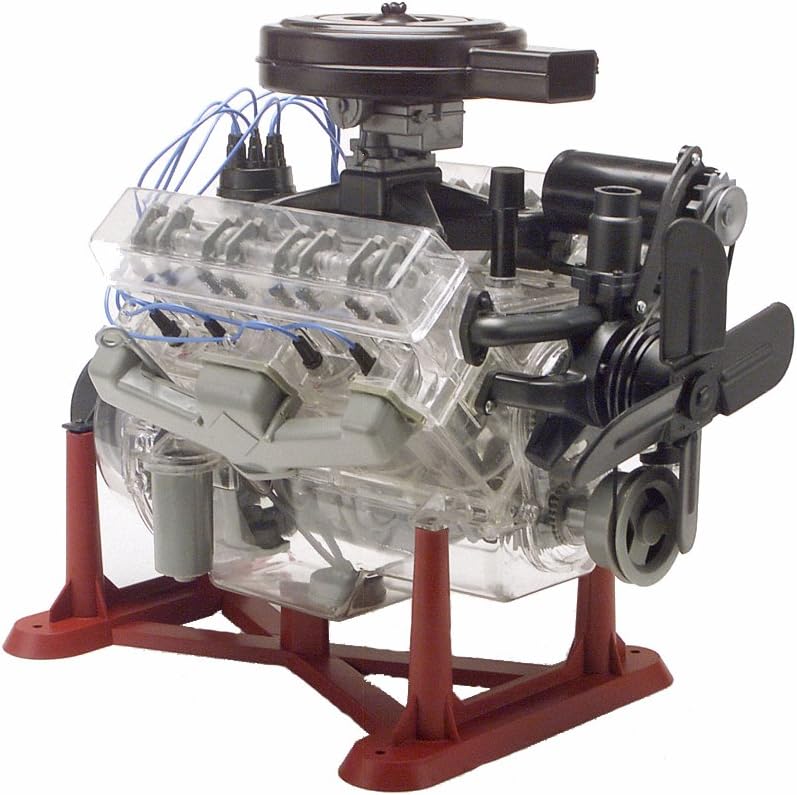 Seen here is the Revell 85-8883 Visible V8 Engine Model Kit. Credit: Amazon