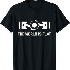 Seen here is the "The World is Flat" T-Shirt. Credit: Amazon