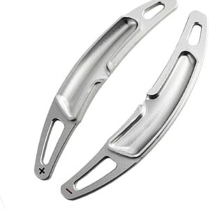 Seen here are the XITER Aluminum Steering Wheel Paddle Shifter Extensions Covers For Porsche. Credit: Amazon