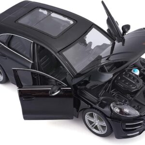 Pictured here is the 1:24 Diecast Metallic Black Porsche Macan by Bburago. Credit: Amazon