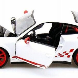Depicted here is the 1/36-Scale Diecast KiNSMART White Porsche 911 GT3 RS. Credit: Amazon