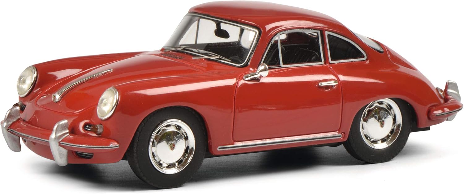 Pictured here is the 1:43 Resin Porsche 356 Coupe Model in Red by Schuco. Credit: Amazon