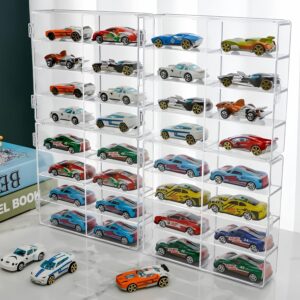 Pictured here is the Display Case for Hot Wheels and Matchbox Models for 32 Toy Cars. Credit: Amazon