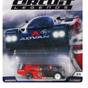 Pictured here is the Hot Wheels Advan Porsche 962 Real Riders 3/5 CAR Culture Circuit Legends. Credit: Amazon