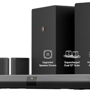 Pictured here is the Nakamichi Shockwafe Ultra 9.2.4 Home Theater Audio System. Credit: Amazon