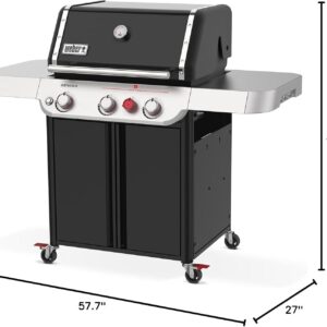Depicted here is the Weber Genesis E-325 Liquid Propane Gas Grill. Credit: Amazon