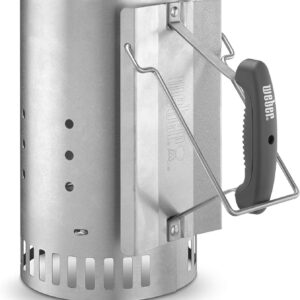Seen here is the Weber Rapidfire Chimney Starter. Credit: Amazon