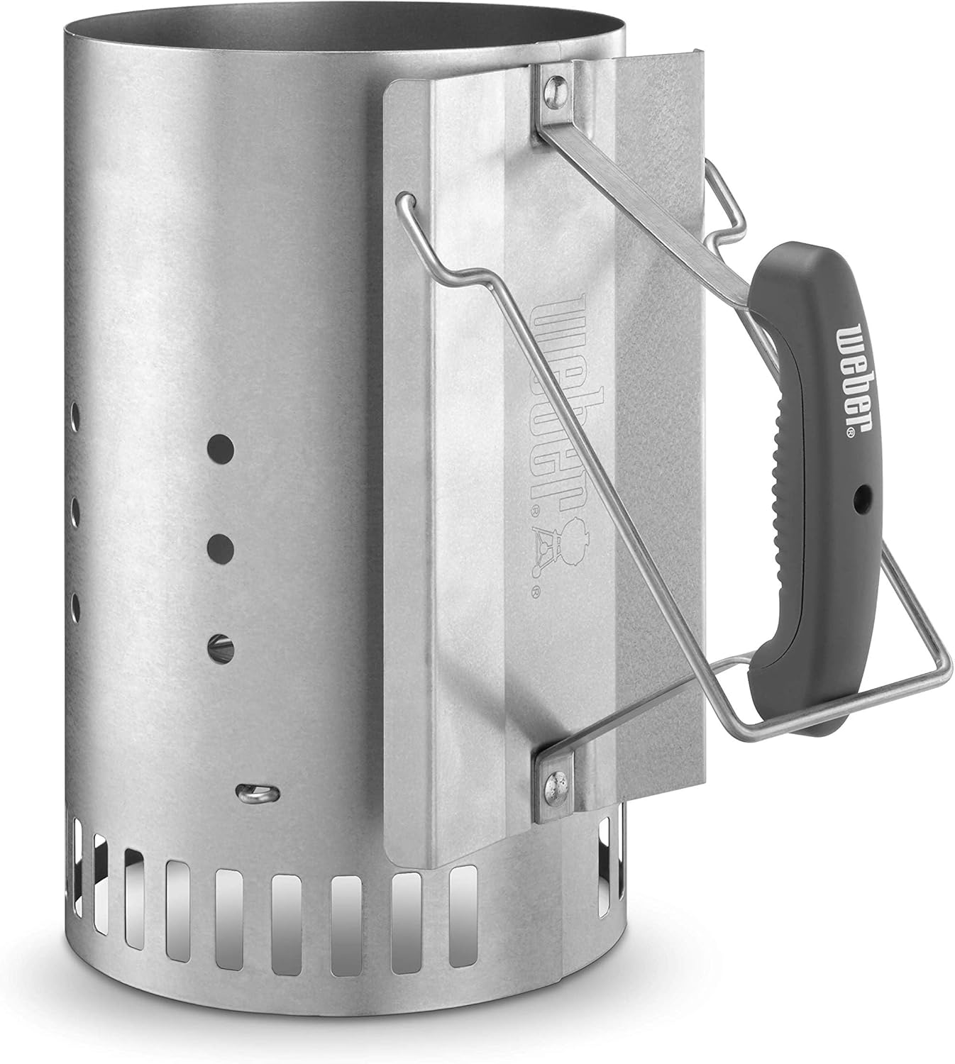 Seen here is the Weber Rapidfire Chimney Starter. Credit: Amazon