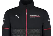Father’s Day Porsche Gift Guide 2026 Depicted here is our Porsche Motorsport PUMA Men's Team Hybrid Jacket. Credit: Amazon