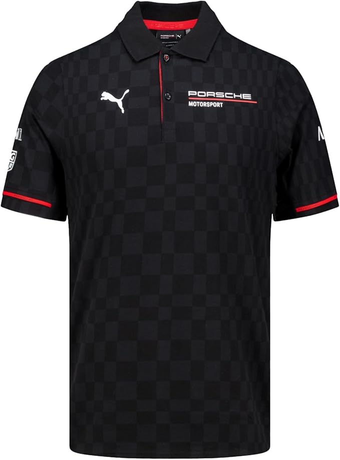 Father's Day Porsche Gift Guide 2026: Seen here is our Porsche Motorsport PUMA Men's Team Polo. Credit: Amazon